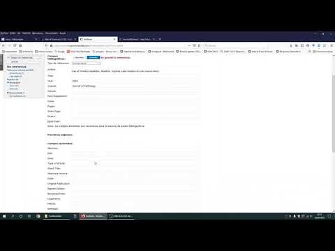 4 Como añadir una referencia bibliográfica en endnote web de forma manual