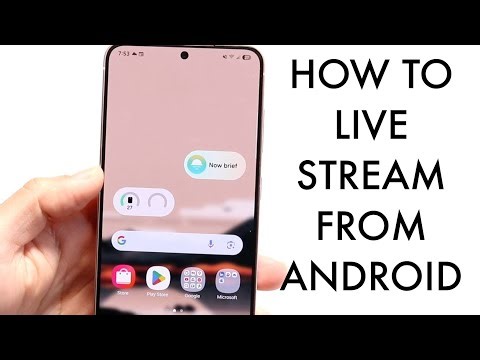 How To Live Stream Your Android Phone Display!