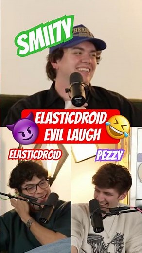 Elasticdroids Evil Laugh!! #elasticdroid #smii7y #bigpuffer #pezzy #grizzy #clooless #cloo #podcast
