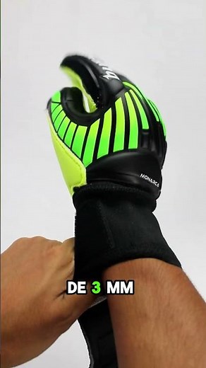 🧤Buffon Monarca Neon Black Goalkeeper Gloves🧤