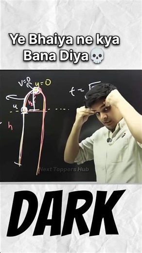 prashant kirad bhaiya dark drawing ☠️ | next toppers #nexttoppers #study #class10 #dark #class12