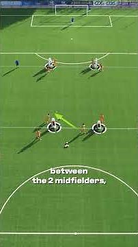 Unopposed movement and passing patterns