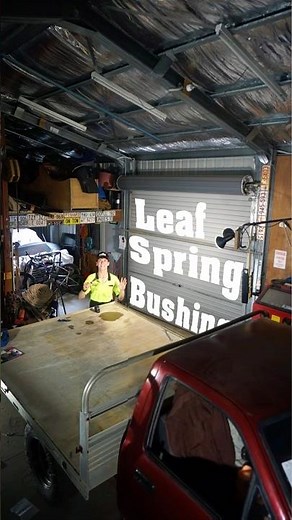Heres How To Install New Leaf Spring Bushings On Any 4wd! #hilux #ln106 #4x4 #mechanic #viral
