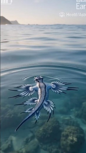 This Tiny Blue Dragon Is Real! 🐉🌊😳