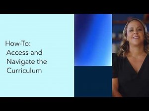 How-to: Access & navigate curriculum