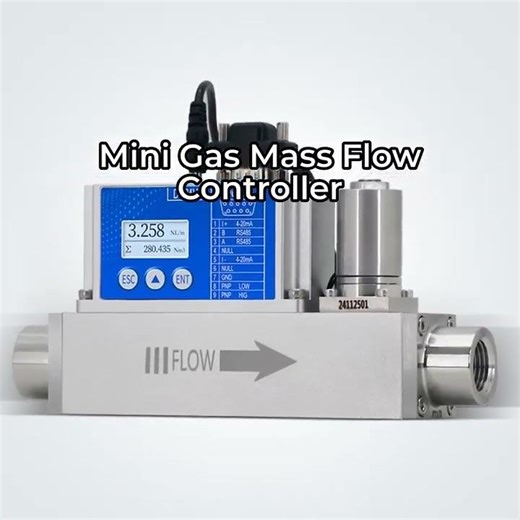 MF52 Micro Thermal Gas Mass Flowmeter 1Nml–500NL/min DN8-DN15