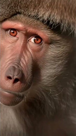 “This Baboon’s Expression Says EVERYTHING…”#wildlife #baboon #shorts