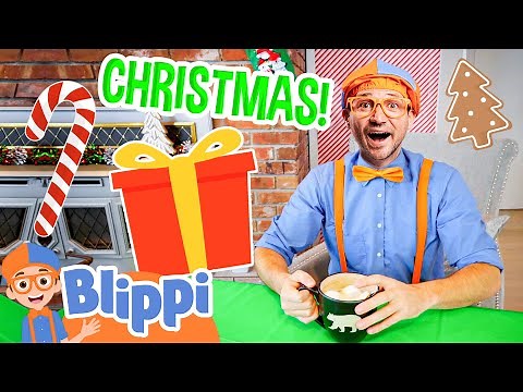 Blippi Christmas Time Celebration | Playgrounds & Learning Holiday Fun | Educational Videos for Kids