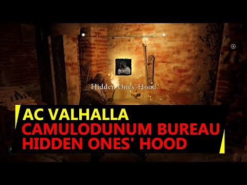 Camulodunum Bureau AC Valhalla - Codex Page #5 & Hidden Ones Hood Location - How to open Barred Door