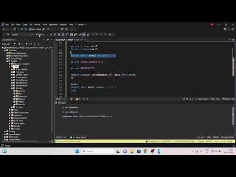 Part- 7 How to get the last generated identity column values in MS SQL Server