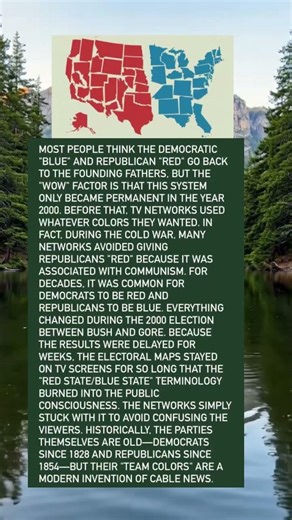 Why “Red States” and “Blue States” Are a Modern Invention