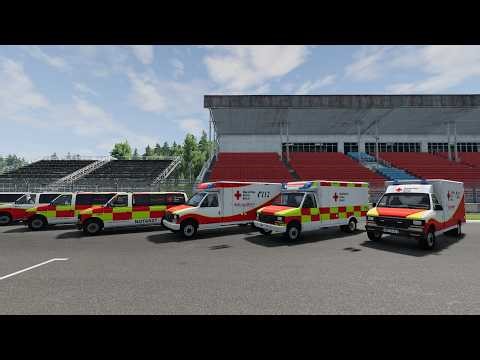DRK (Deutsches Rotes Kreuz) Rettungsdienst & Notarzt | BeamNG.drive