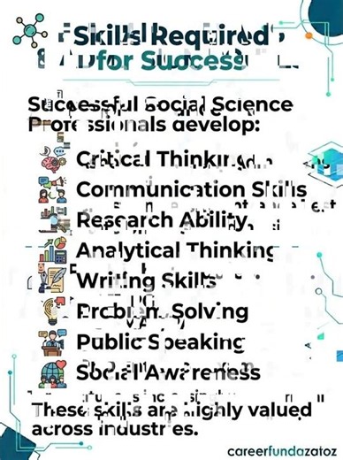 CAREERS IN SOCIAL SCIENCES