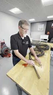 How to use the RIDGID Trident Decoupling tool to decouple RIDGID sectional drain cleaning cables.