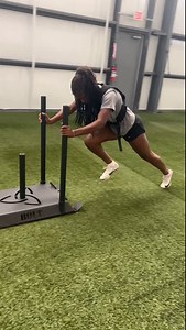 Drills that Transfer‼️ Proper sled push drills focus on hip position and knee drive transfer directly into your start when completed correctly. As athletes learn to out speed and power together in this movement their start become ballistic. Get FASTER. #amaxathlete #fastertogether | AMAX Speed Training