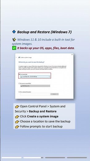 Create a Windows 11/10 System Image (Step-by-Step)