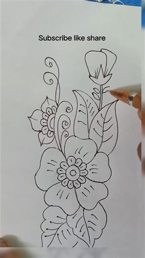 Simple design drawing on the paper #shots #art #design #artclass