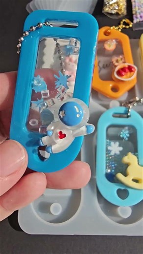 Timesrui DIY Resin Shaker Kit - 6 Cute Resin Shaker Charms in One Set #timesrui #diycrafts #diy