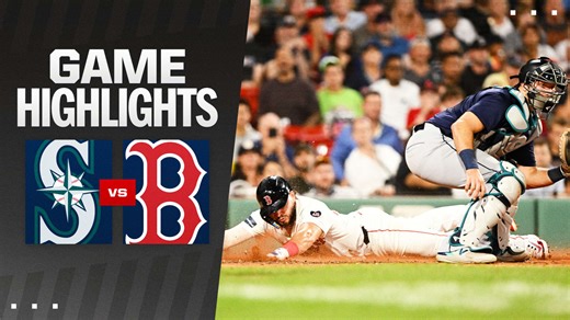 Mariners vs. Red Sox Highlights