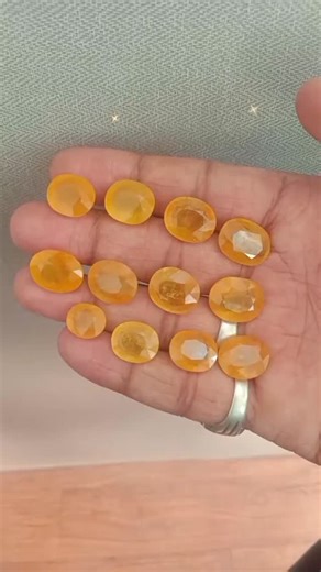 Nakeer Gems on Instagram: "natural stone yellow sapphire to a yellow sapphire lab report👈📦💍 Call🤙7259172782"
