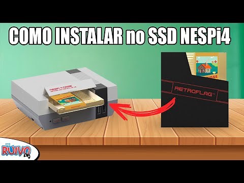 Case Dourado SSD 240GB da Retroflag para NESPi 4 (Saiba Como Instalar)