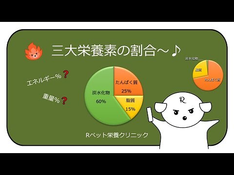 The ratio of the three major nutrients (percentage by weight and percentage by energy)