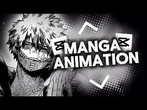 How To Make Manga Animation Tutorial On CapCut