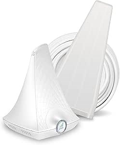 SureCall FlareDB+ Cell Phone Signal Booster for Home & Office; boosts up to 3500 sq ft on 5G/4G LTE, Multi-User, Verizon and AT&T, FCC Approved, USA Company