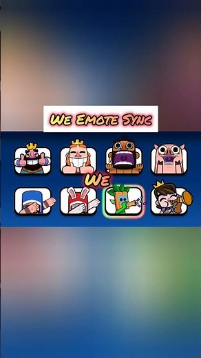 WE Emote Sync! 🤯#clashroyale #clashroyaleshorts #gaming #supercell