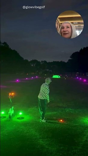 Glow Golf Made Me Actually a Good Golfer #golf #golfer #golfswing