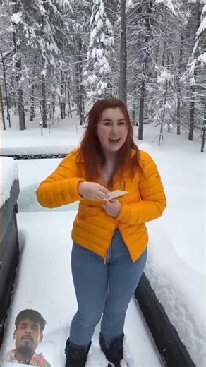 Snow angels are the perfect winter activity!! #viral #wisconsin#funny #short video