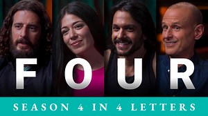 89K views · 6.6K reactions | Our cast has some choice words to describe this season—but probably not what you’re thinking. Listen as they try to condense more than eight hours into just four letters. And if you’re not satisfied with their short descriptions, that’s okay. You can see full episodes right now. Find your showtime at TheChosenRiseUp.com. | The Chosen | Facebook
