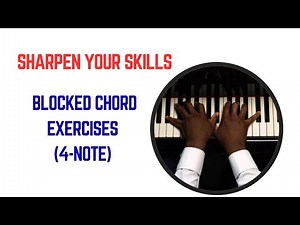 2. Full Lesson | 4 Note Blocked Exercises #pianolesson #melodykeys #sharpenyourskills