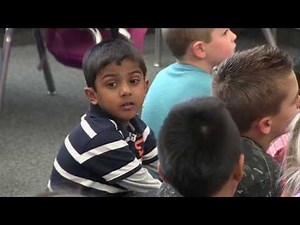Kindergartener Spelling Bee Champ