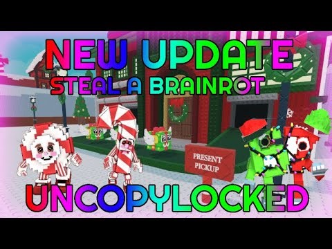 Steal a Brainrot Uncopylocked NORTH POLE VERSION | Roblox Studio File