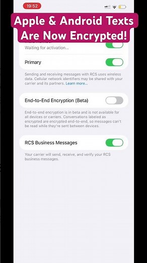 iOS 26.5 Just Changed Texting Forever! 🔒 #iPhone #iOS265 #RCS