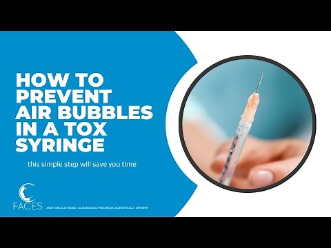 How To Prevent Air Bubbles In Botox Syringes