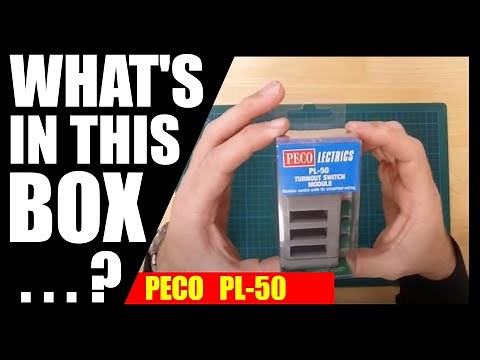 289 - Peco PL-50 Turnout Switch Module for solderless switch installation