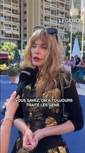 Arielle Dombasle - Monte-Carlo Television Festival & Aya Nakamura