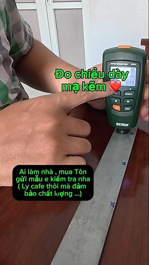 Hướng dẫn đo chiều dày mạ Kẽm Astm A123 #thinghiemxaydung #thepmakem