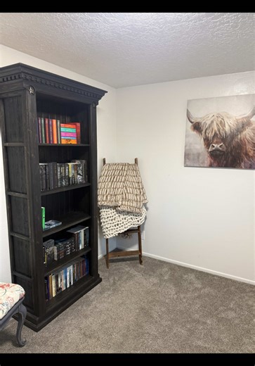 Custom Bookcase for a Cozy Reading Nook