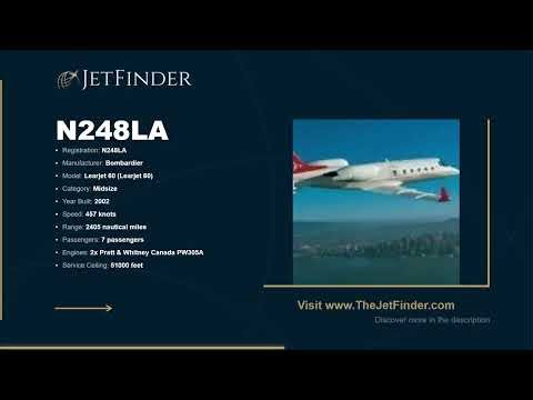 N248LA Learjet 60 | Specs, Owner & History