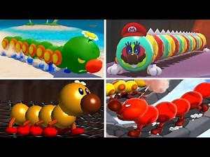 Evolution of - Wiggler in Super Mario Games