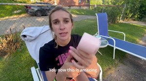 SWEETFULL Portable Handheld Fan Rechargeable - 6 Gear High Speed Powerful Mini Turbo Fan with Flashlight, Digital Display, Personal Fans Blow Cold Air for Travel Essentials, Gift for Women Men (Pink)