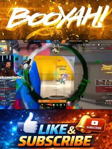 Free Fire: Watch the legend MENATO in Free Fire 4 vs 1 #freefire #freefireclips