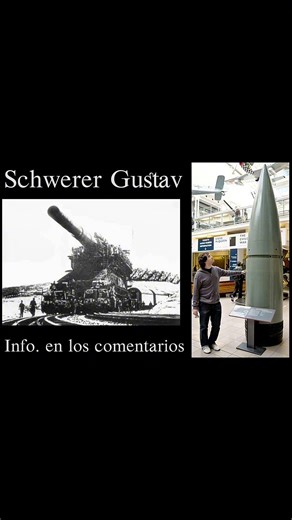 El Cañón Schwerer Gustav: Ingeniería Extrema del Tercer Reich #WW2 #Historia