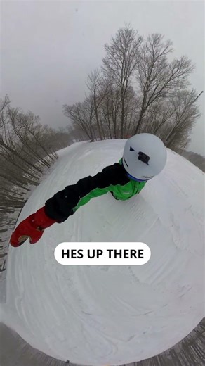 Skier Takes A Tumble