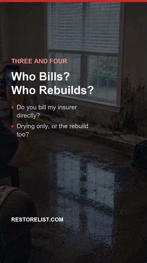 4 Questions Before You Sign With a Restoration Company #Shorts