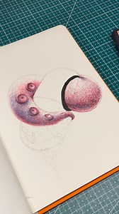 Takoyaki scribbles 😂🐙 _ #scribbleart #penart #arttrend #visualart #digitalart #artworks #pens | Jeffrey Espanueva