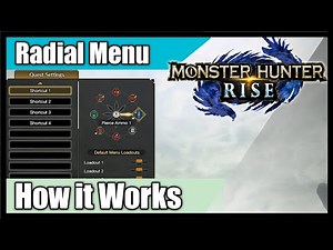 How to Use the Radial Menu Monster Hunter Rise Tips and Tricks - MH Rise Demo Gameplay